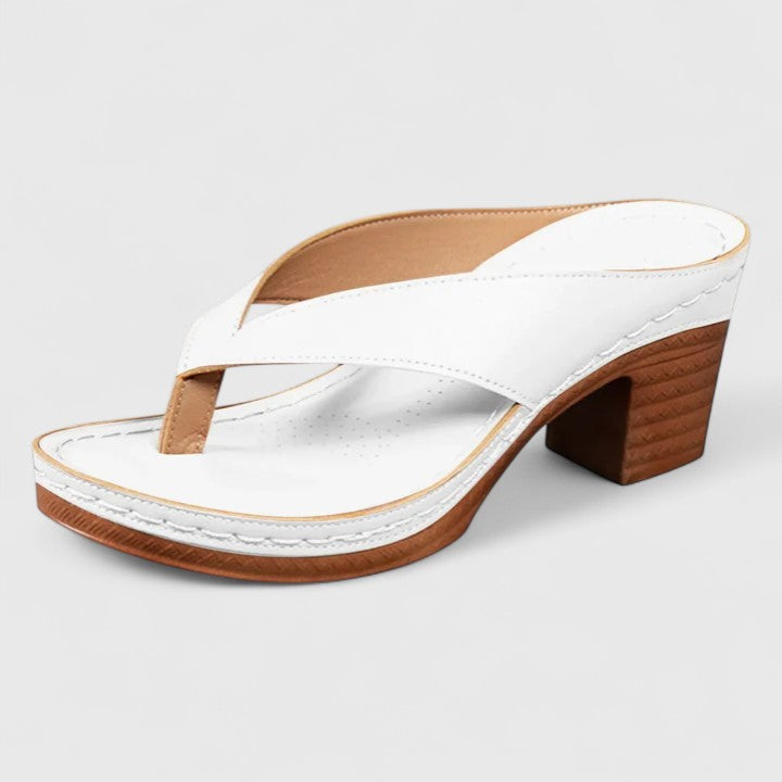 Maëlle™ | Sandales Talon Bloc Élégantes