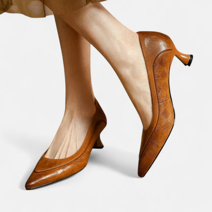 Clara™ | Escarpins Pointus Texturés