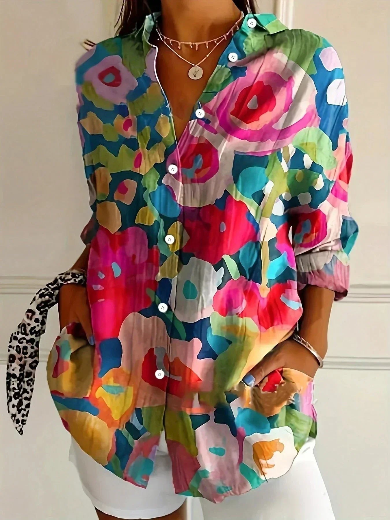 Maëva | Blouse Classique Élégante