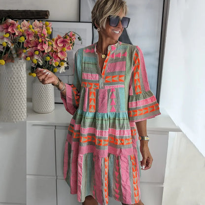 Lucienne™ | Robe Bohème Volants