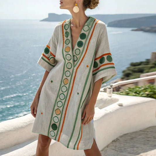 Lison™ | Robe Ample Graphique