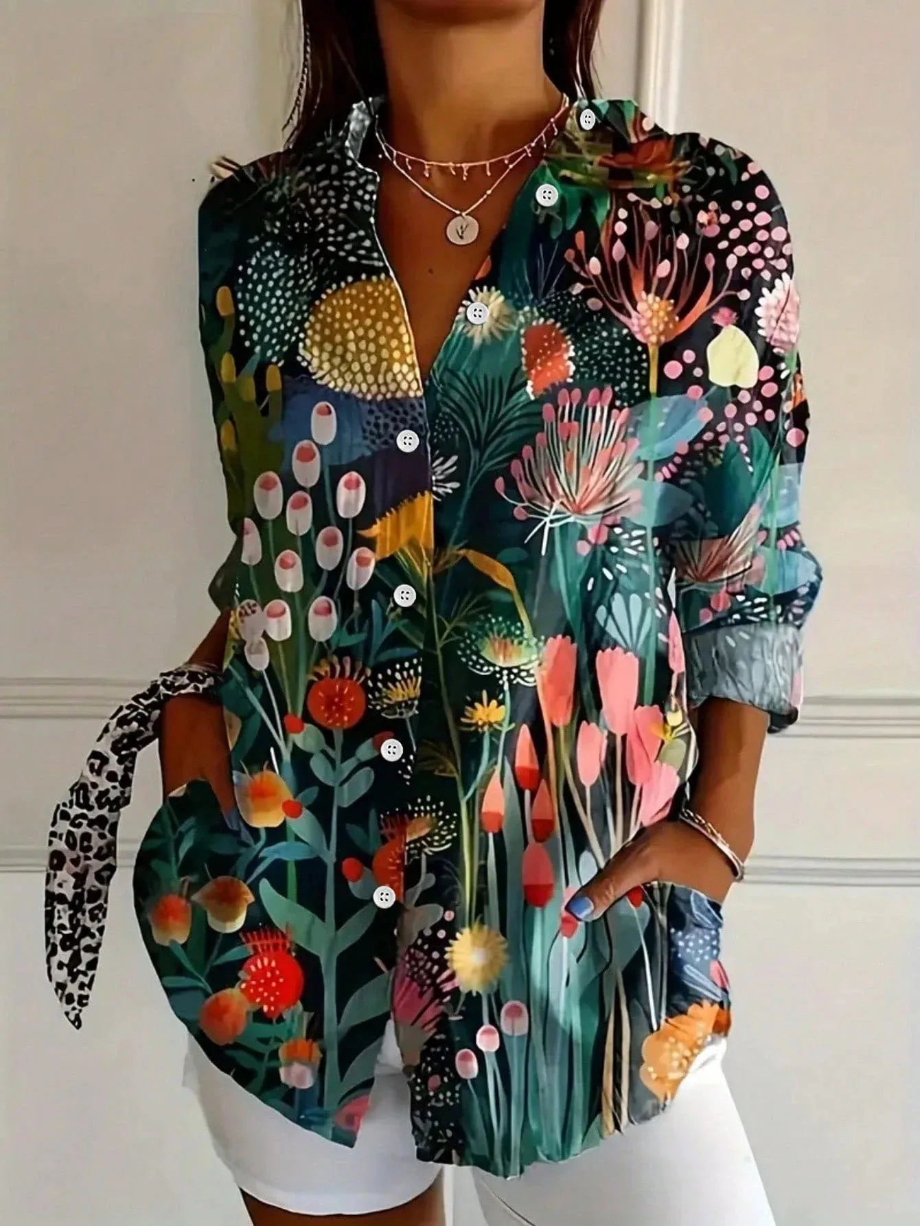 Maëva | Blouse Classique Élégante