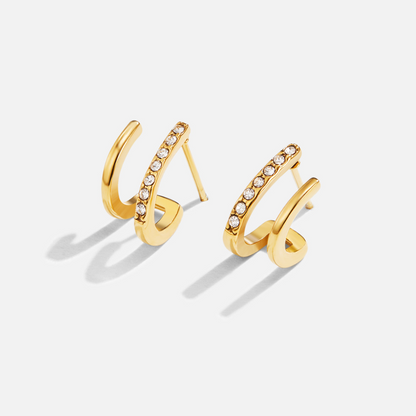 Maélyra™ | Boucles Or Cristal