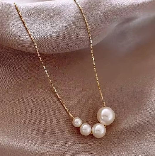 Margaux™ | Collier Perles Minimaliste