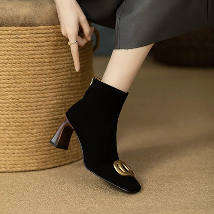 Lucie | Bottes Élégantes Veloutées