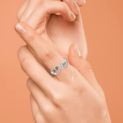 Delphine™ | Bague Cœur Animal