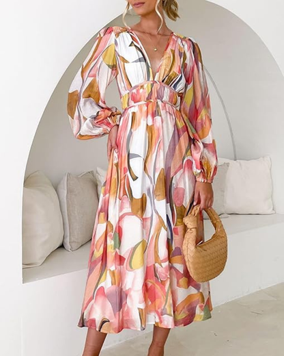 Sophie | Robe Florale Féminine