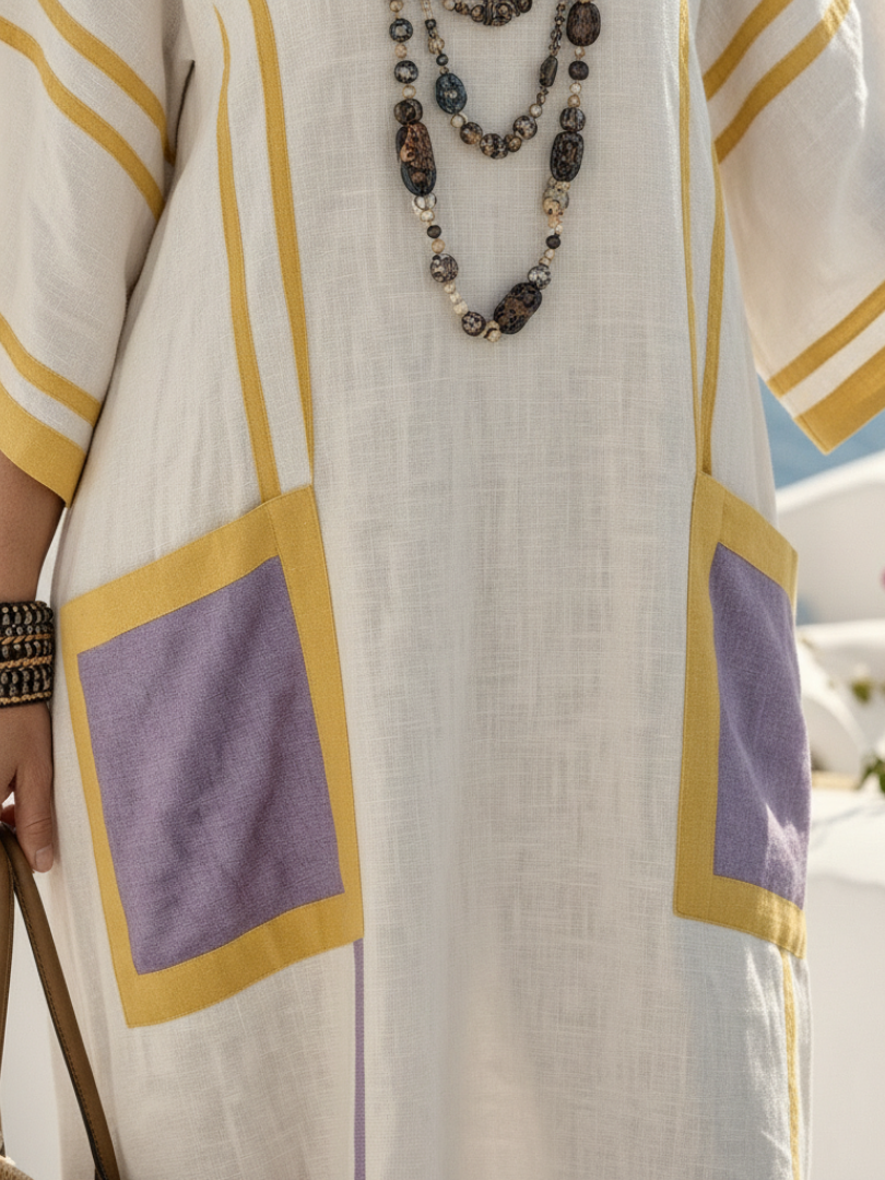 Jeanne | Robe Maxi à Décolleté en V