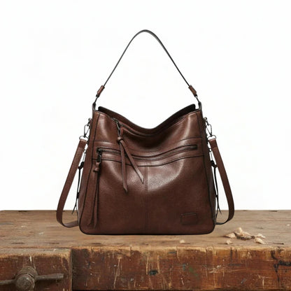 Solène™ | Sac en Cuir Drapé