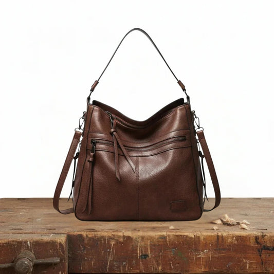 Solène™ | Sac en Cuir Drapé