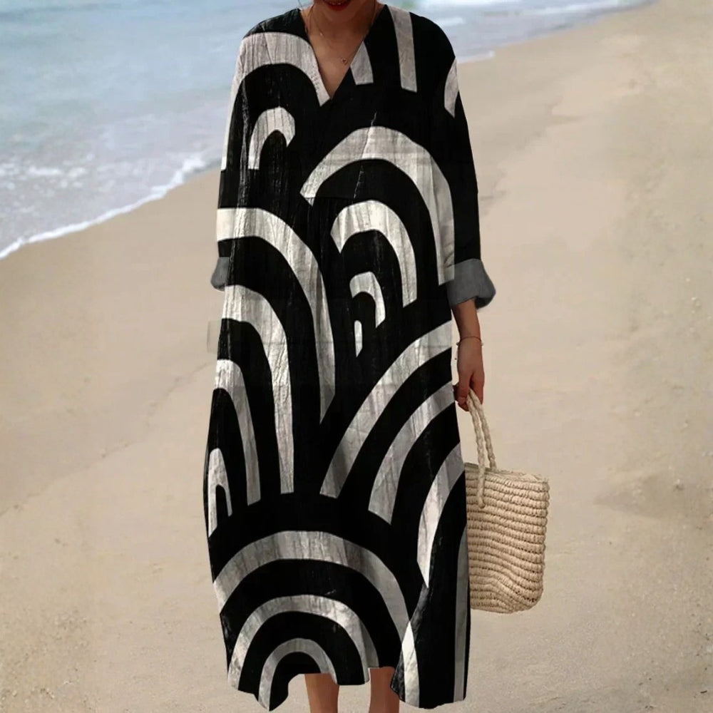 Romane™ | Robe Maxi Artistique