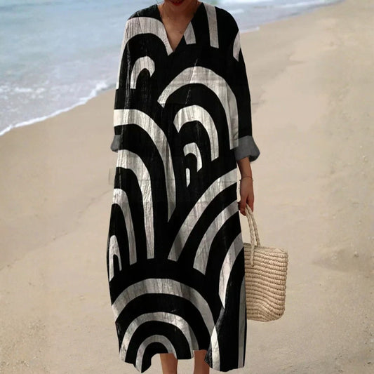 Romane™ | Robe Maxi Artistique