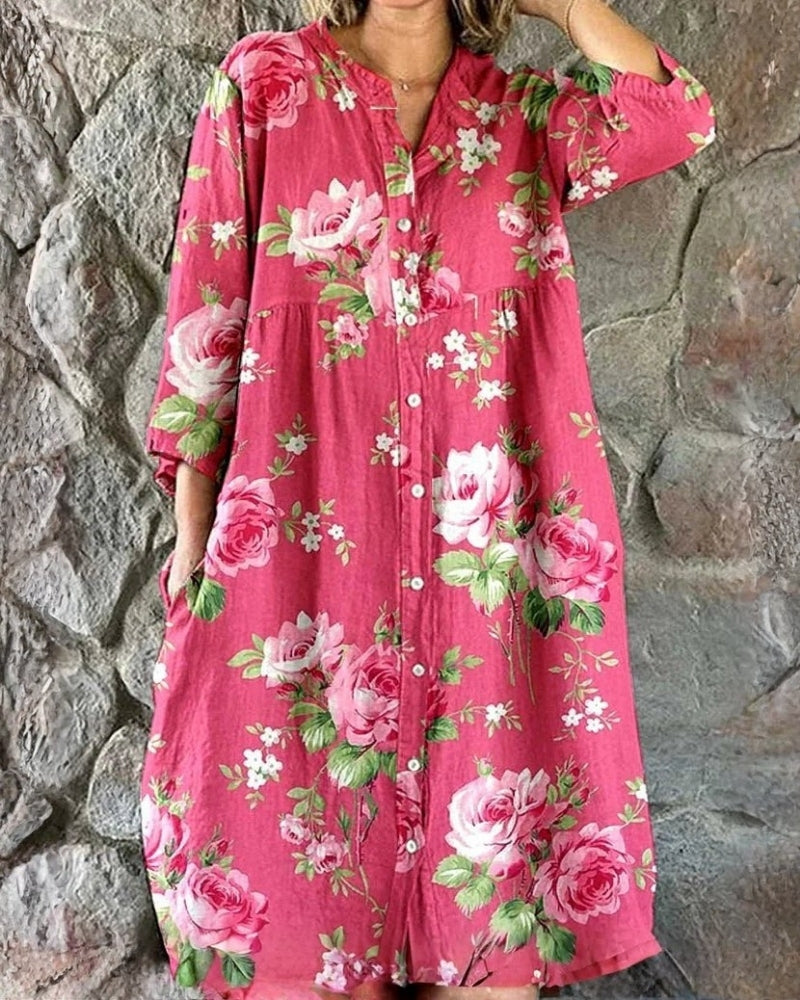 Anaïs | Robe Florale Artistique