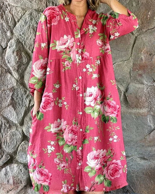 Anaïs | Robe Florale Artistique
