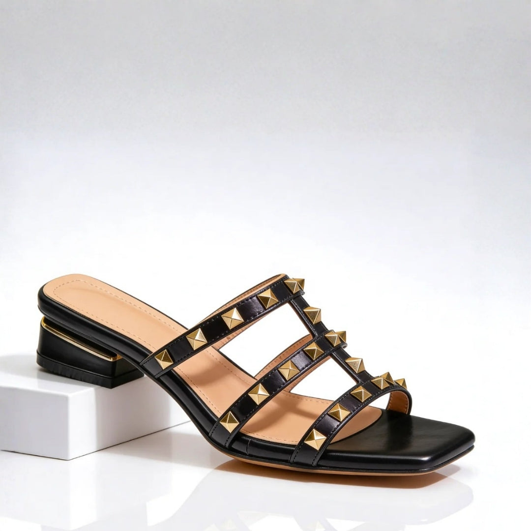Nadia | Sandales à Détails Décoratifs