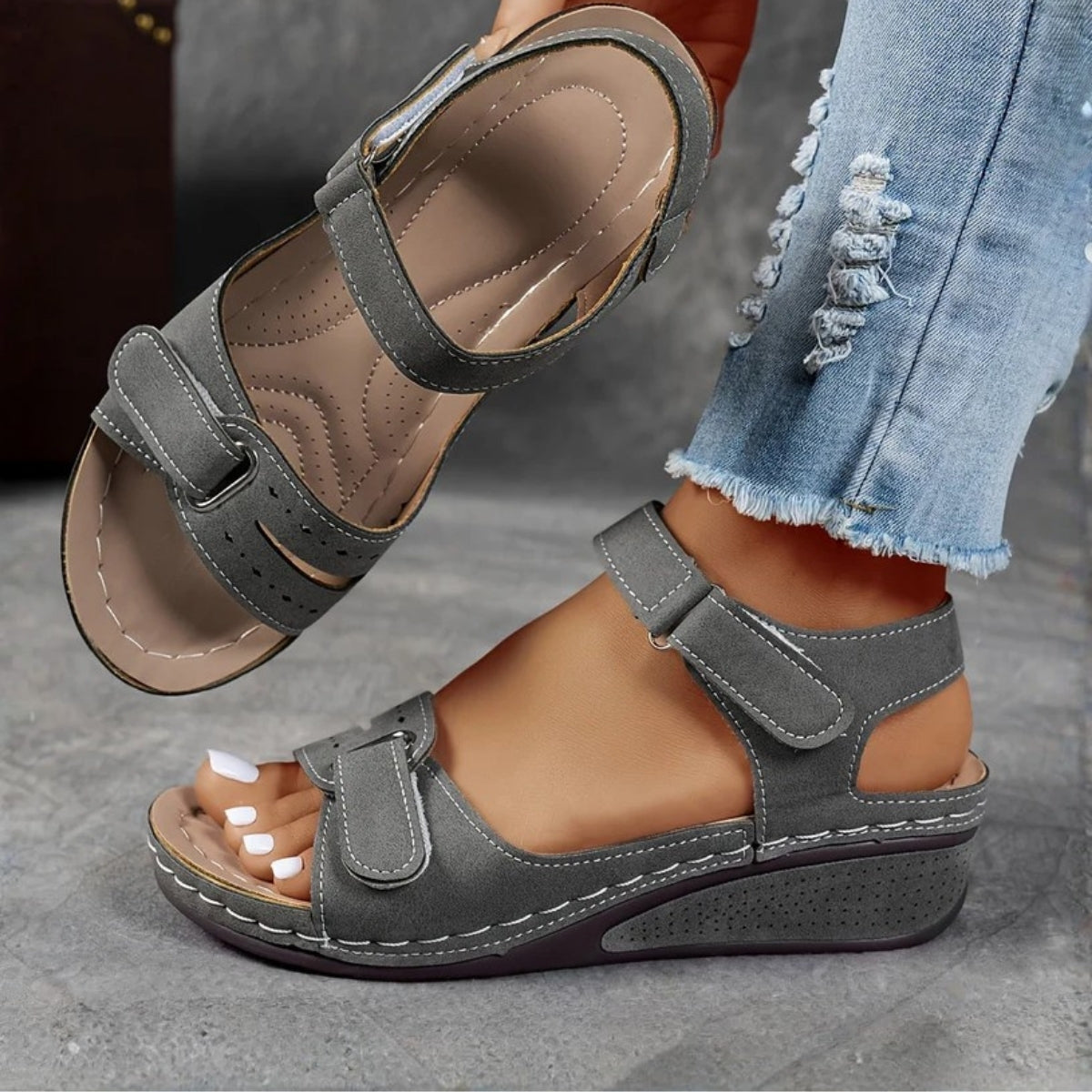 Aline | Sandales Élégantes Confortables
