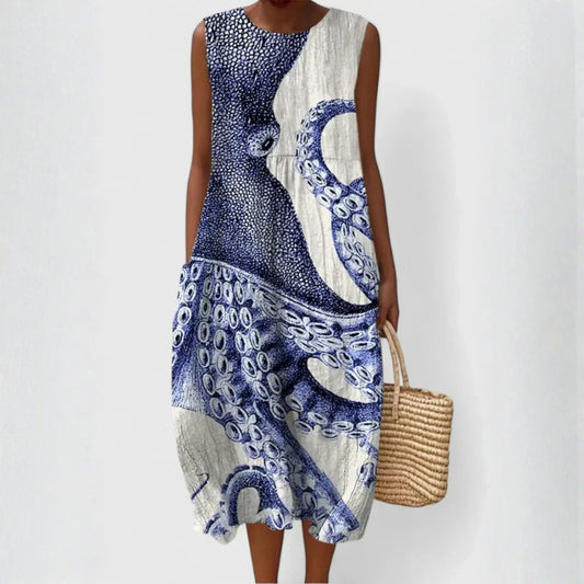Azelyne™ | Robe Sans Manches Graphique