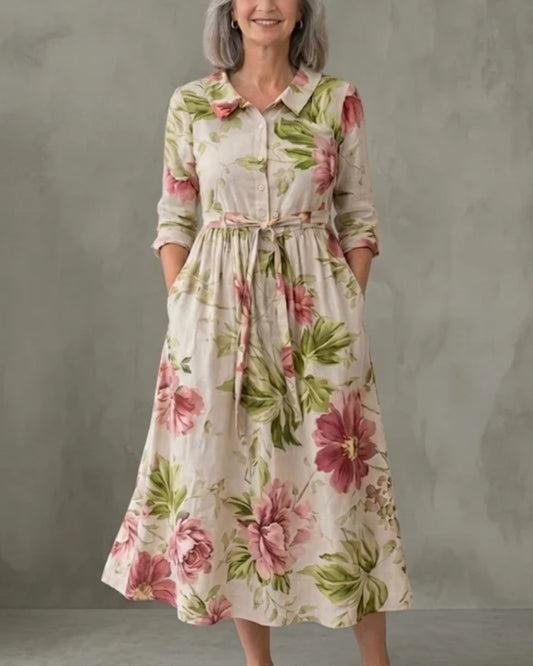 Camille | Robe Élégante de Mi-Saison