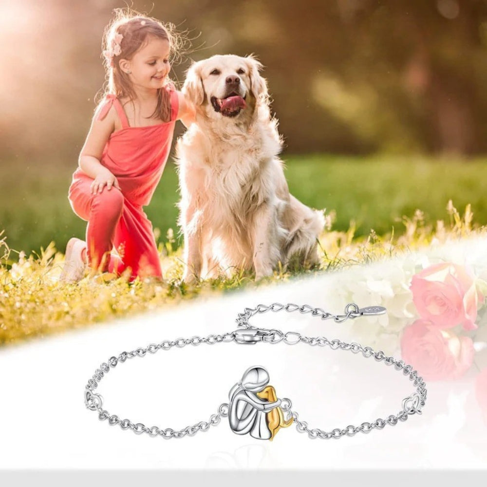 Marjolaine™ | Bracelet Étreinte Chien