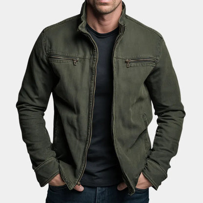 Lucas | Veste Vintage à Fermeture Éclair
