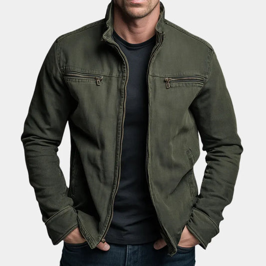 Lucas | Veste Vintage à Fermeture Éclair