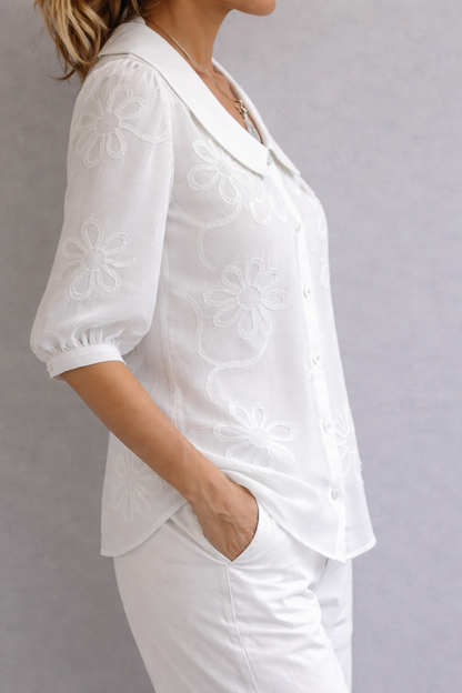 Nora | Blouse Florale Chic