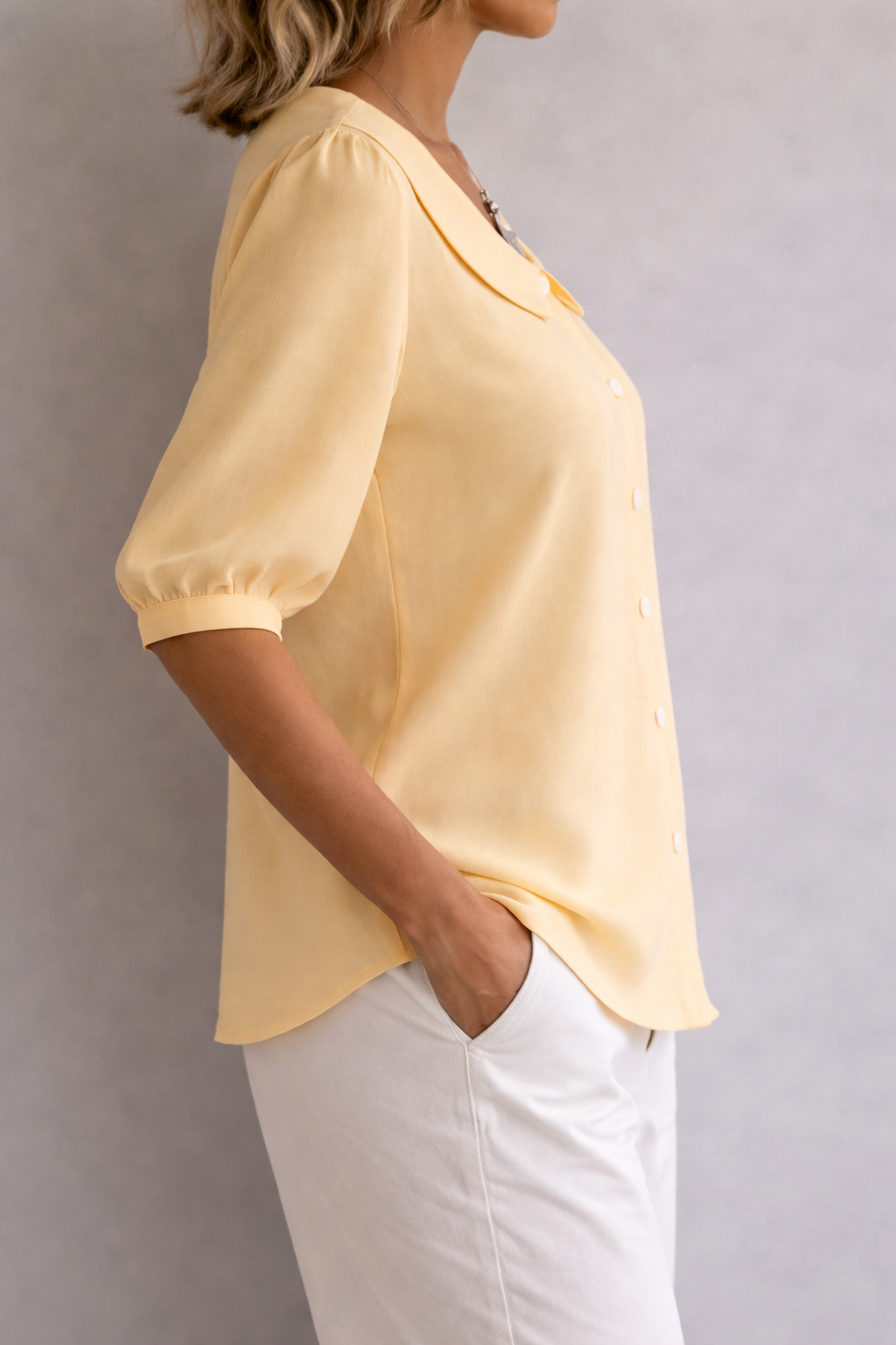 Juliette | Blouse à Col Classique