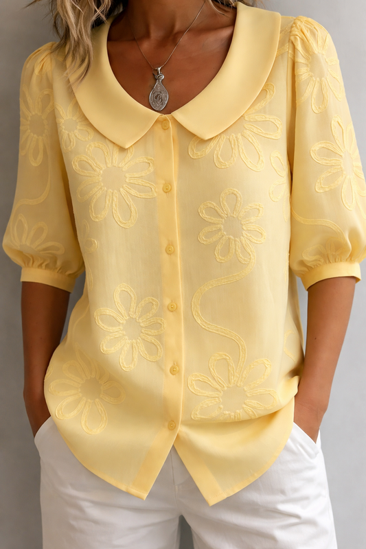 Chloé | Blouse Florale Délicate