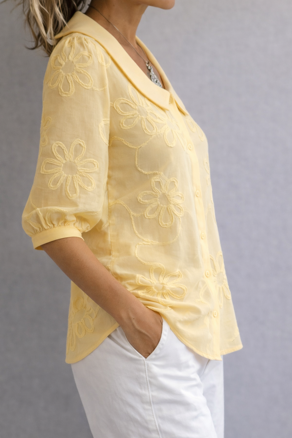 Chloé | Blouse Florale Délicate