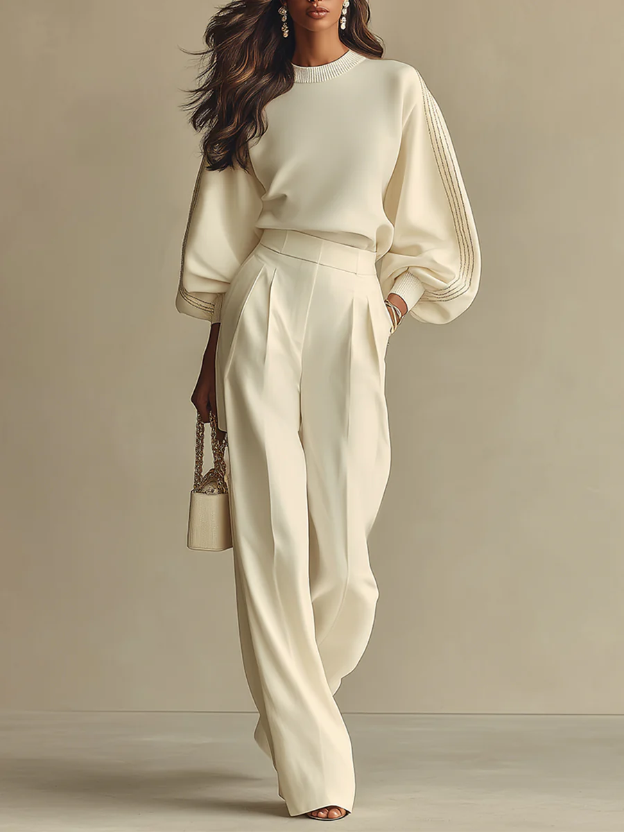 Monique | Robe Fluide Plissée Style Plage