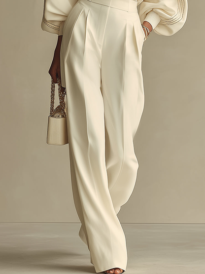 Monique | Robe Fluide Plissée Style Plage