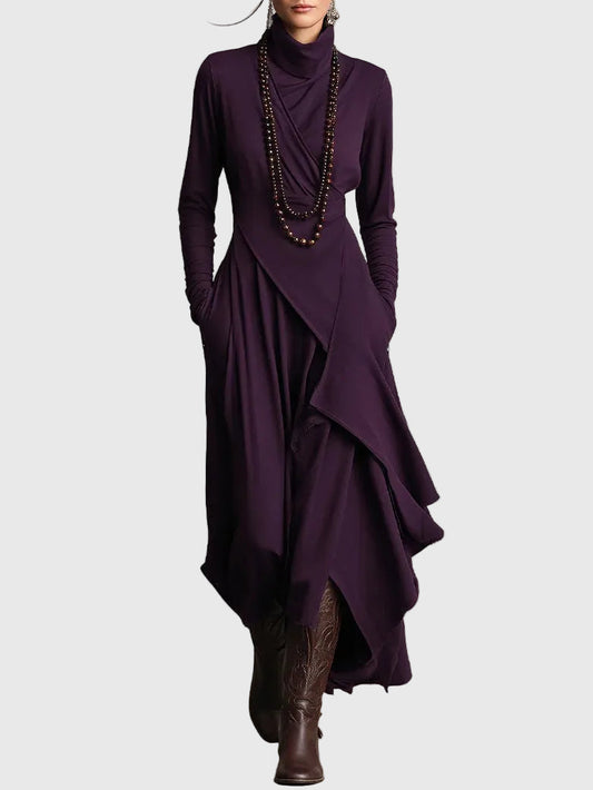 Violet | Maxi Pleated Dress