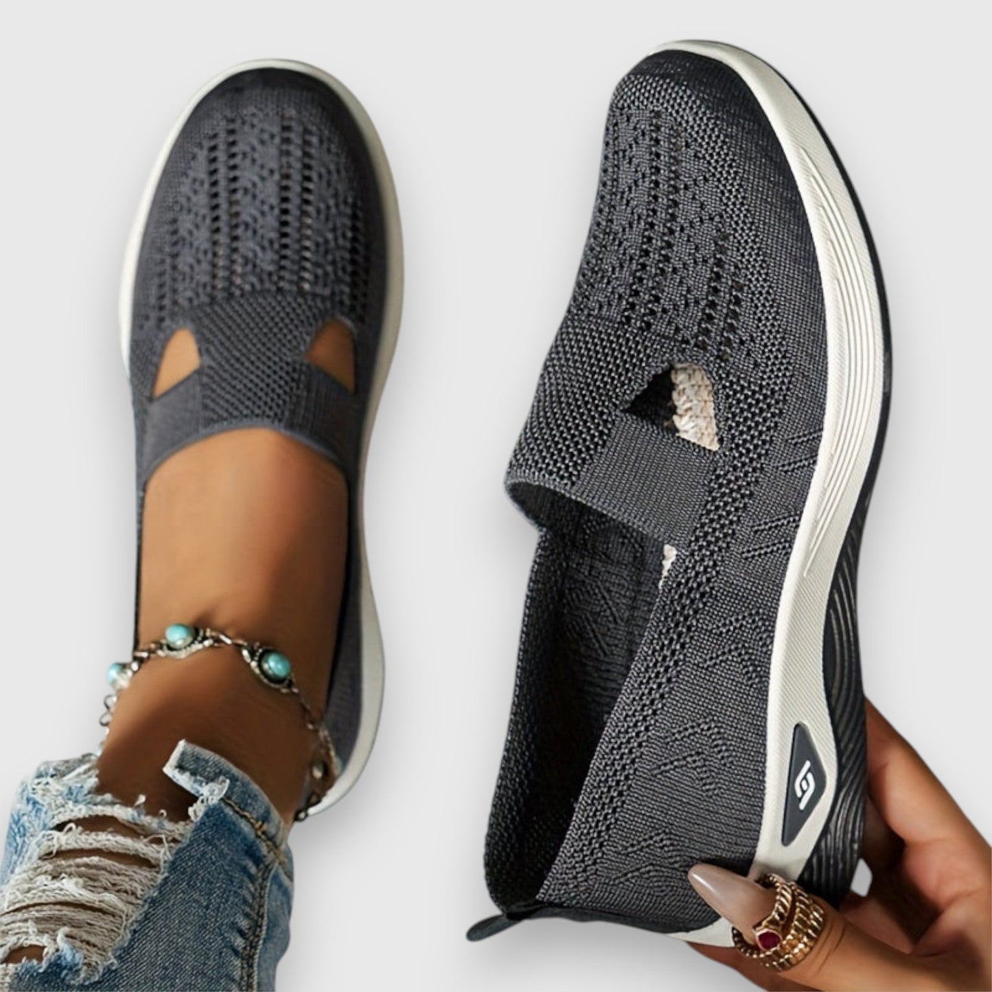 Élodie | Mocassins Orthopédiques à Enfiler