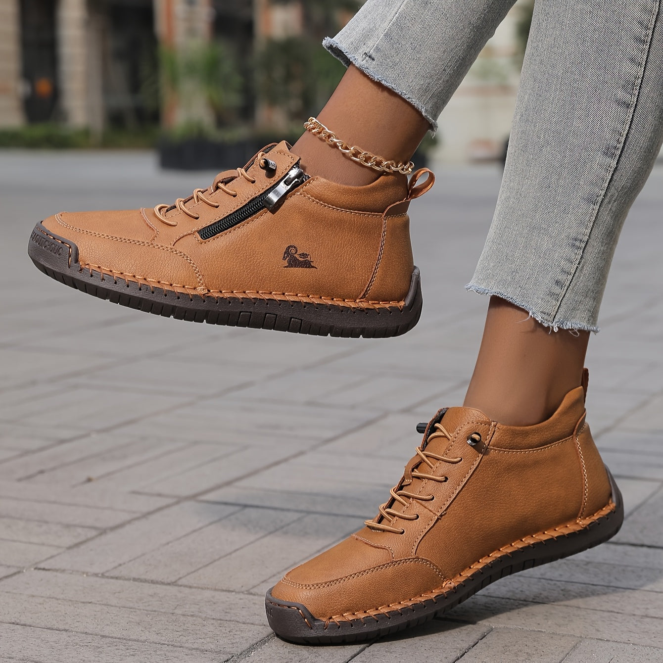 Nina™ | Baskets Confort Zip Facile