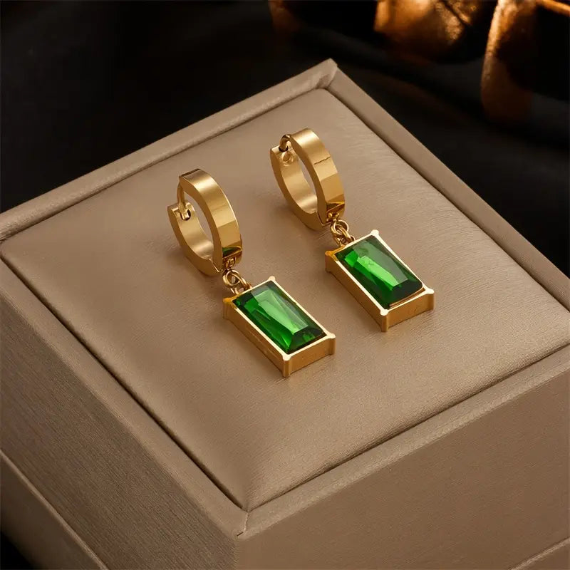 Estelle™ | Parure Pierre Verte