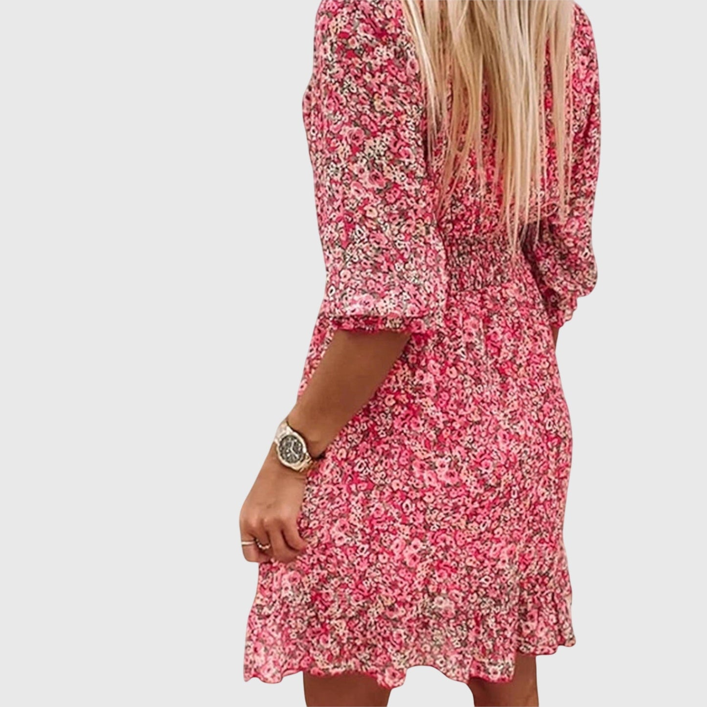 Lunéa™ | Robe Volantée Élégante