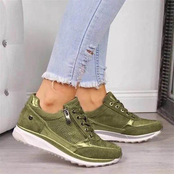 Camille | Baskets Orthopédiques à Fermeture Éclair
