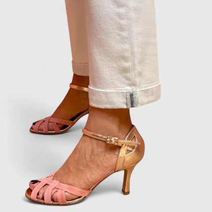 Maëlys™ | Sandales Tressées Talon Élancé