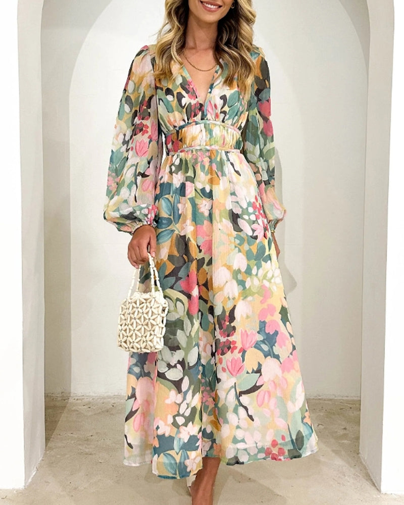 Sophie | Robe Florale Féminine