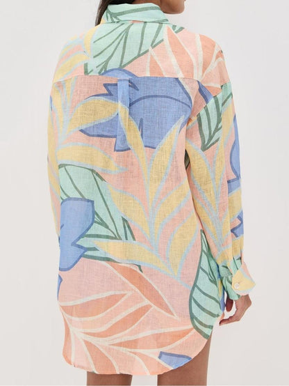 Joséphine | Robe Florale Élégante Imprimée