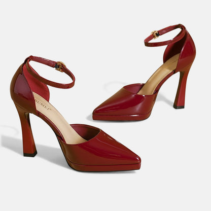 Salomé™ | Escarpins Talon Évasé Moderne