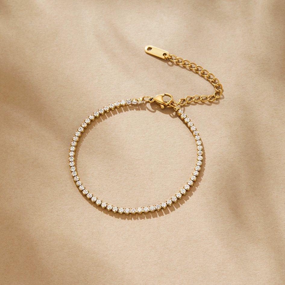 Caliora™ | Bracelet Or Brillant