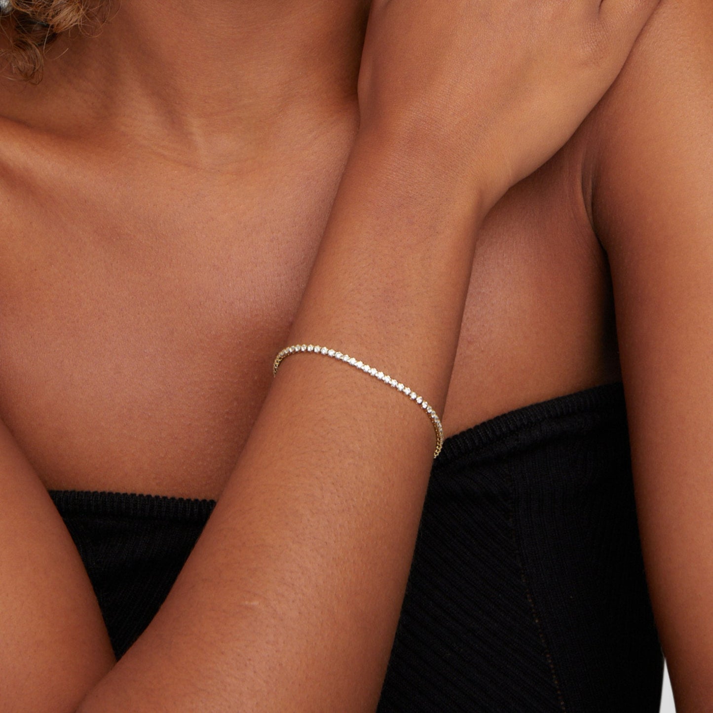 Caliora™ | Bracelet Or Brillant