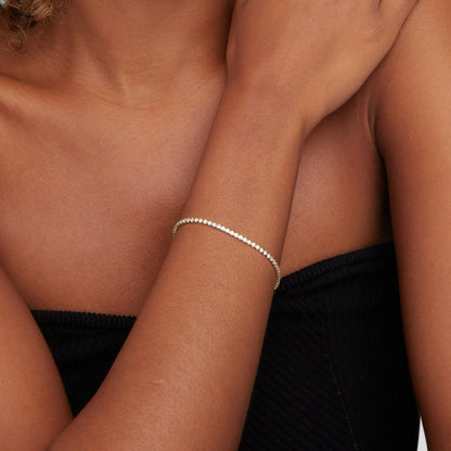 Caliora™ | Bracelet Or Brillant