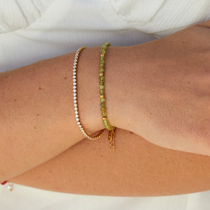 Caliora™ | Bracelet Or Brillant
