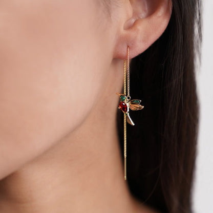 Aurélisse™ | Boucles Colibri Or