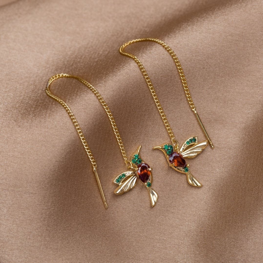Aurélisse™ | Boucles Colibri Or