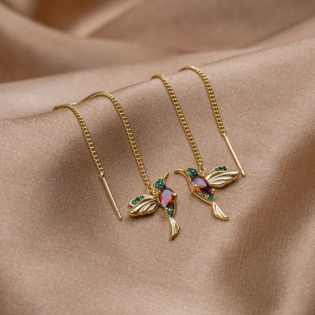 Aurélisse™ | Boucles Colibri Or
