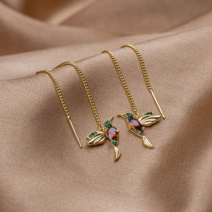 Aurélisse™ | Boucles Colibri Or