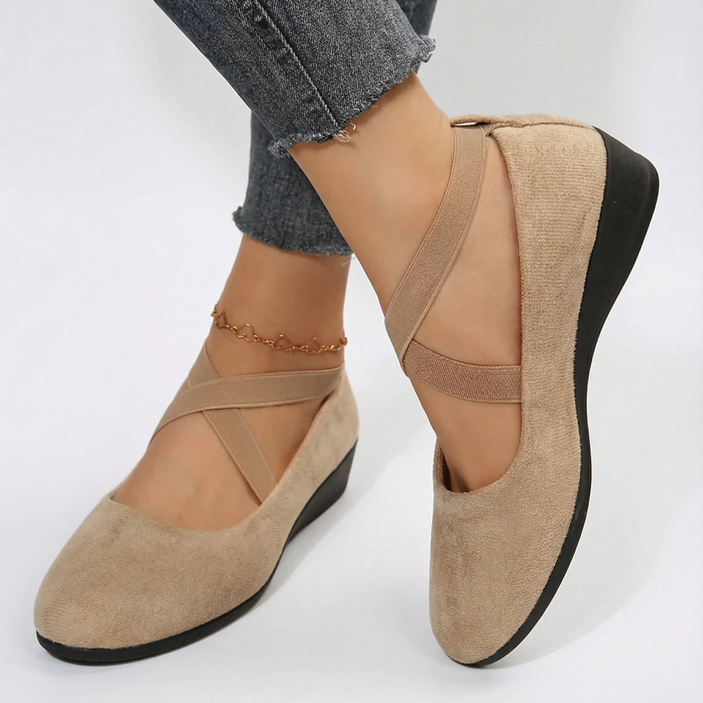 Sarah | Chaussures Compensées Orthopédiques Fermées